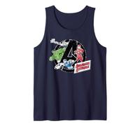 Marvel Super Heroes Avengers Assemble Marker Style A-Logo Tank Top