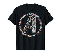 Marvel Super Heroes Avengers Easter Eggs A-Logo Icon Symbol T-Shirt