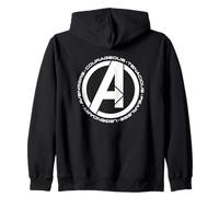 Marvel Super Heroes Avengers Fearless Legendary A-Logo Kapuzenjacke