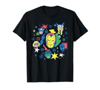 Marvel Super Heroes Avengers Iron Man Big Face Retro T-Shirt