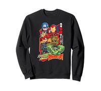 Marvel Super Heroes Avengers SD Heroes Chibi Japan Kawaii Sweatshirt