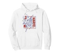 Marvel Super Heroes Avengers Spider-Man Americana Since 1939 Pullover Hoodie