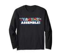 Marvel Super Heroes Avengers Teachers Assemble! Teacher Team Langarmshirt