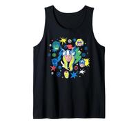 Marvel Super Heroes Avengers Thor Big Face Retro Tank Top