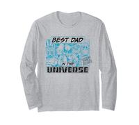 Marvel Super Heroes Best Dad in The Universe Father's Day Langarmshirt
