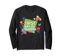 Marvel Super Heroes First Day of School Back to School Langarmshirt