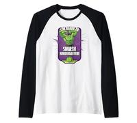 Marvel Super Heroes Hulk I'm Ready to Smash Kindergarten! Raglan