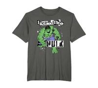 Marvel Super Heroes Incredible Hulk Retro Vintage Comic T-Shirt
