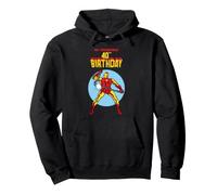 Marvel Super Heroes Iron Man My Invincible 40th Birthday Pullover Hoodie