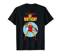 Marvel Super Heroes Iron Man My Invincible 50th Birthday T-Shirt