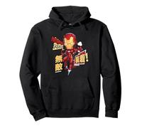 Marvel Super Heroes Iron Man SD Heroes Chibi Japan Kawaii Pullover Hoodie