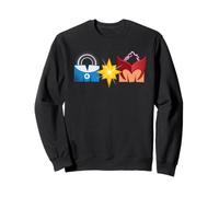 Marvel Super Heroes Mom Letters Mother's Day Birthday Gift Sweatshirt