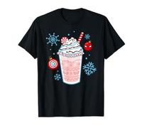Marvel Super Heroes Peppermint Drink Christmas Holiday T-Shirt