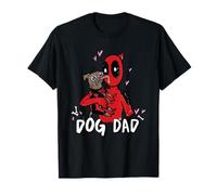 Marvel Super Heroes Pets Deadpool Loves Dogpool Dog Dad T-Shirt