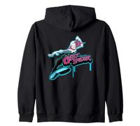 Marvel Super Heroes Spider-Gwen Earth-65 Graffiti Tag Style Kapuzenjacke