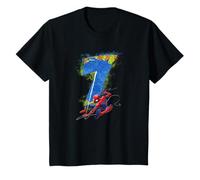 Marvel Super Heroes Spider-Man 7 Year Old Seventh Birthday T-Shirt