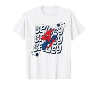 Marvel Super Heroes Spider-Man Spidey Groovy Wavy Name T-Shirt