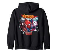 Marvel Super Heroes Spider-Man Trio SD Heroes Kawaii Japan Kapuzenjacke