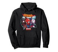 Marvel Super Heroes Spider-Man Trio SD Heroes Kawaii Japan Pullover Hoodie