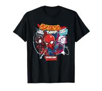 Marvel Super Heroes Spider-Man Trio SD Heroes Kawaii Japan T-Shirt