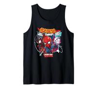 Marvel Super Heroes Spider-Man Trio SD Heroes Kawaii Japan Tank Top