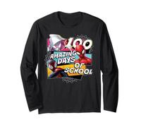 Marvel Super Heroes Team Spidey 100 Days of School 100th Day Langarmshirt