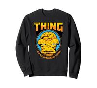 Marvel Super Heroes The Thing It's Clobberin' Time Quote Sweatshirt