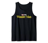 Marvel Television Wonder Man Official Disney+ Series Logo Tank Top