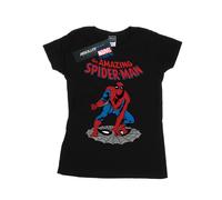 Marvel - "The Amazing Spider-Man" T-Shirt für Damen (Schwarz) S