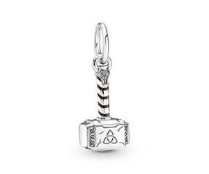 Marvel The Avengers Anhänger Thors Hammer, 925er Silber