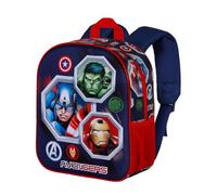 Marvel The Avengers Assemble-Elite 3D Rucksack, Mehrfarbig, 25 x 30 cm, Kapazität 7 L