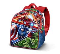 Marvel The Avengers Battle-Elite 3D Rucksack, Blau, 25 x 30 cm, Kapazität 7 L