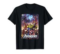 Marvel The Avengers Infinity Saga Comic Cover T-Shirt