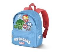 Marvel The Avengers Team-Joy Kindergartenrucksack, Blau, 22 x 27 cm, Kapazität 5 L