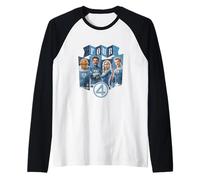 Marvel The Fantastic Four: First Steps Vintage Style Team Raglan