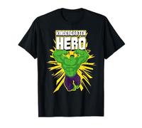Marvel The Incredible Hulk Kindergarten Hero School Text T-Shirt