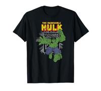 Marvel The Incredible Hulk Retro Comic Book Stamp Logo T-Shirt