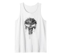 Marvel The Punisher Black Tank Top