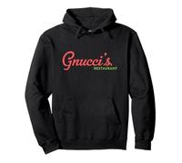 Marvel The Punisher: One Last Kill Gnucci's Restaurant Logo Pullover Hoodie