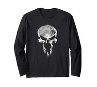 Marvel The Punisher: One Last Kill Skull and Silhouette Langarmshirt