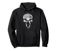 Marvel The Punisher: One Last Kill Skull and Silhouette Pullover Hoodie