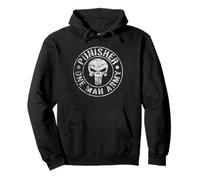 Marvel The Punisher One Man Army White Pullover Hoodie