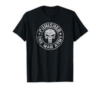 Marvel The Punisher One Man Army White T-Shirt
