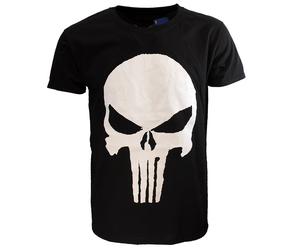 Marvel The Punisher Totenkopf-T-Shirt S Schwarz