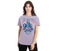 Marvel The Quantum Heroes Blue Ladies T Shirt, Lavendar, Small