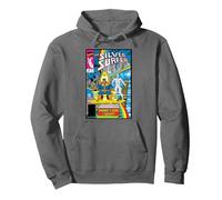 Marvel The Silver Surfer Thanos's Guide to The Galaxy Comic Pullover Hoodie, Unisex für Erwachsene, Anthrazit, XL