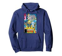 Marvel The Silver Surfer Thanos's Guide to The Galaxy Comic Pullover Hoodie, Unisex für Erwachsene, Marineblau, M