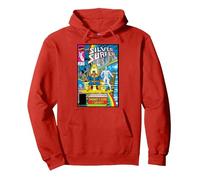 Marvel The Silver Surfer Thanos's Guide to The Galaxy Comic Pullover Hoodie, Unisex für Erwachsene, Rot, XL