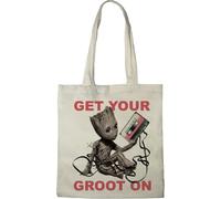 Marvel Tote Bag GET YOUR GROOT ON, Referenz: BWGUGAMBB005, Ecru, 38 x 42 cm