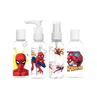 MARVEL - Transparentes Federmäppchen Spider-Man - kompaktes Format - für flüssige Kosmetik - Kinder - offizielles Disney-Produkt. Marvel